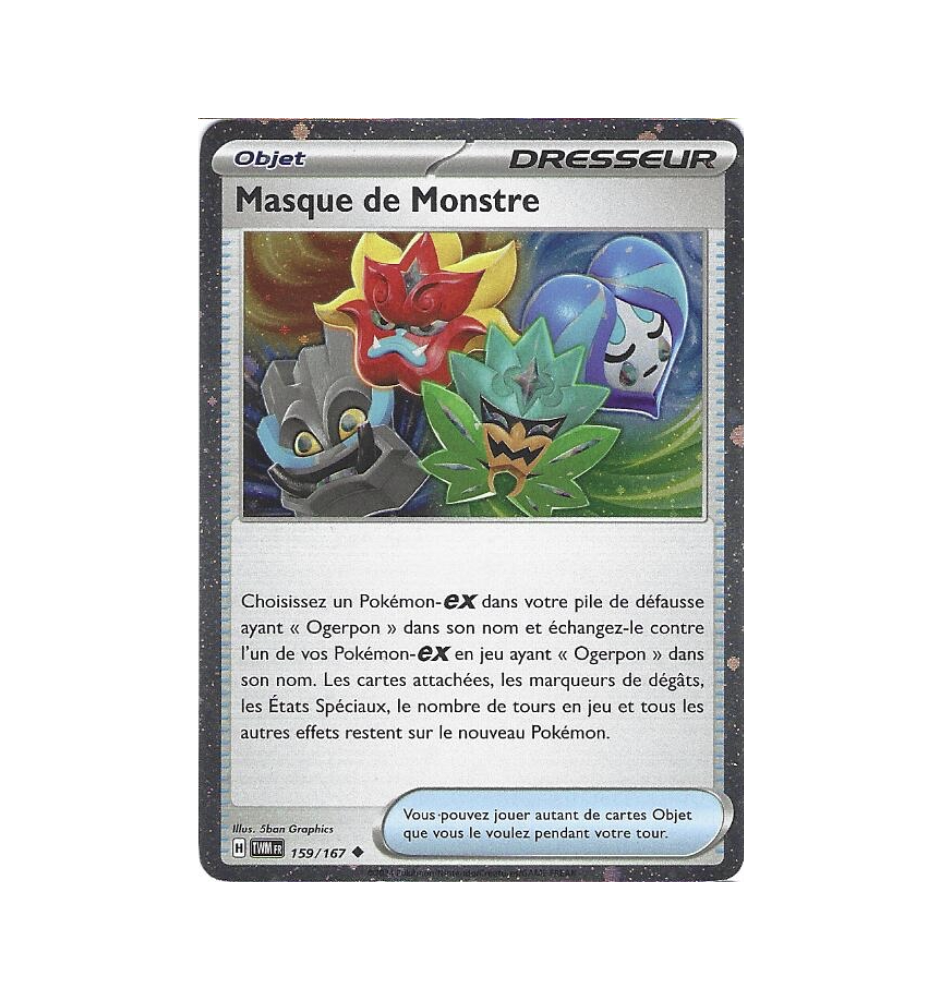 Dresseur Masque De Monstre 159/167 Cosmo Holo