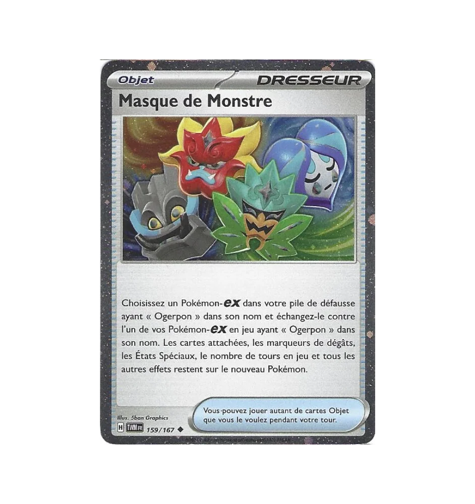 Dresseur Masque De Monstre 159/167 Cosmo Holo