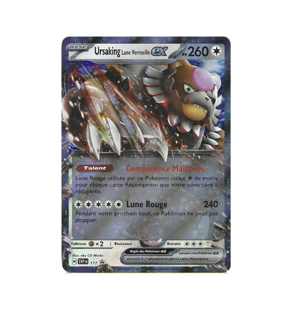 Ursaking Lune Vermeille Ex 177 Promo