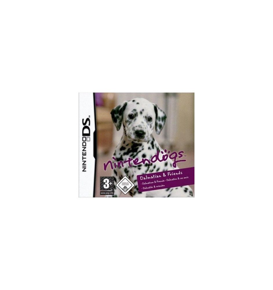 DS Nintendogs Dalmatiens (violet) Loose Eur