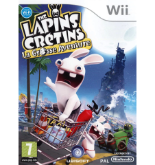 WII Rayman Les Lapins Cretins la grosse aventure Cib