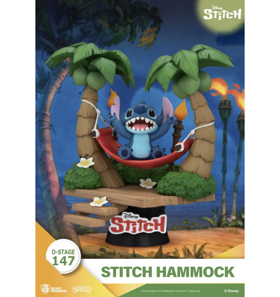 Figurine Lilo Et Stitch Diorama D-stage 14cm