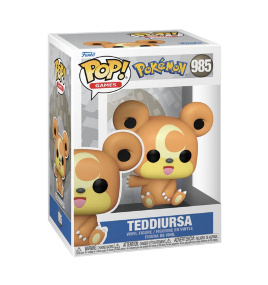 Funko Pop Pokemon Teddiursa N°985