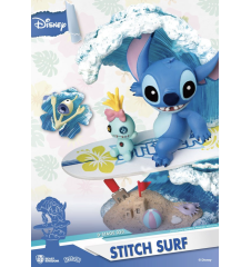 Figurine Stitch Surf Diorama D-stage Summer Series 15cm