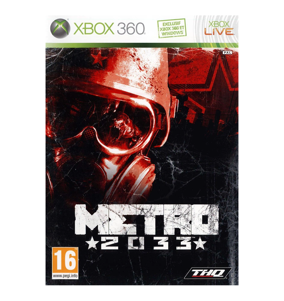 Xbox 360 Metro 2033 cib