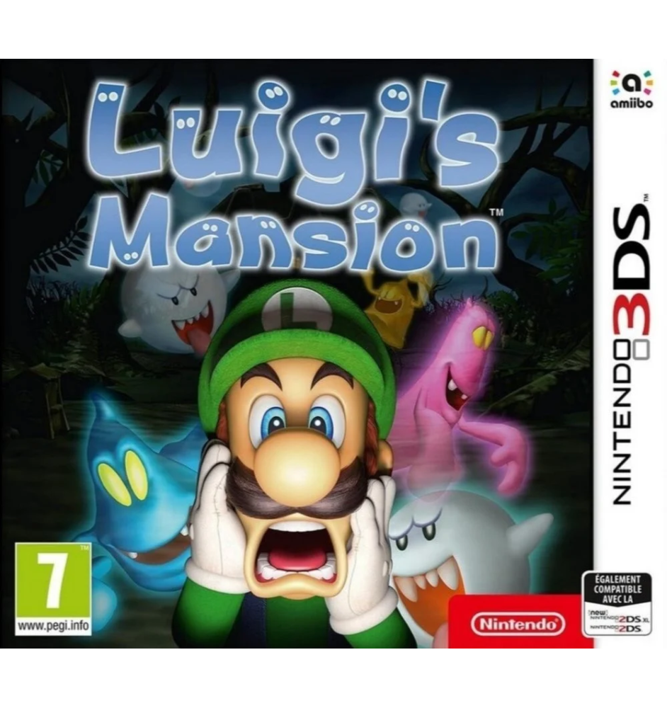 3DS Luigi's Mansion cib