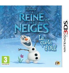 3DS La reine des neiges la quête d'Olaf cib