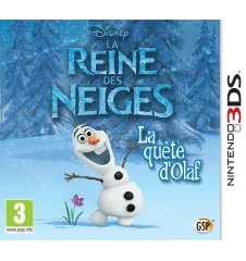 3DS La reine des neiges la quête d'Olaf cib