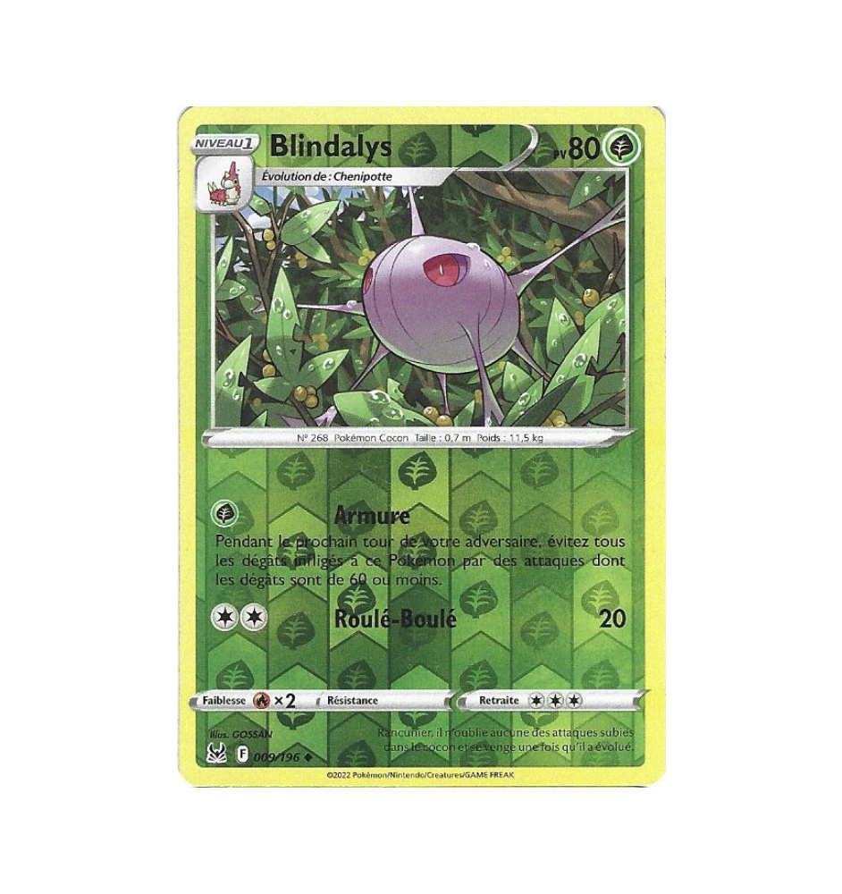 Blindalys 009/196 Reverse