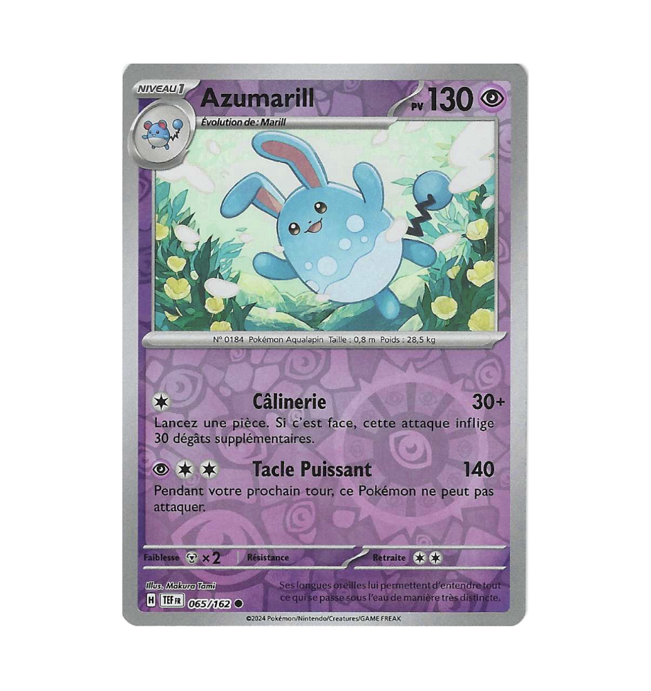 Azumarill 065/162 Reverse