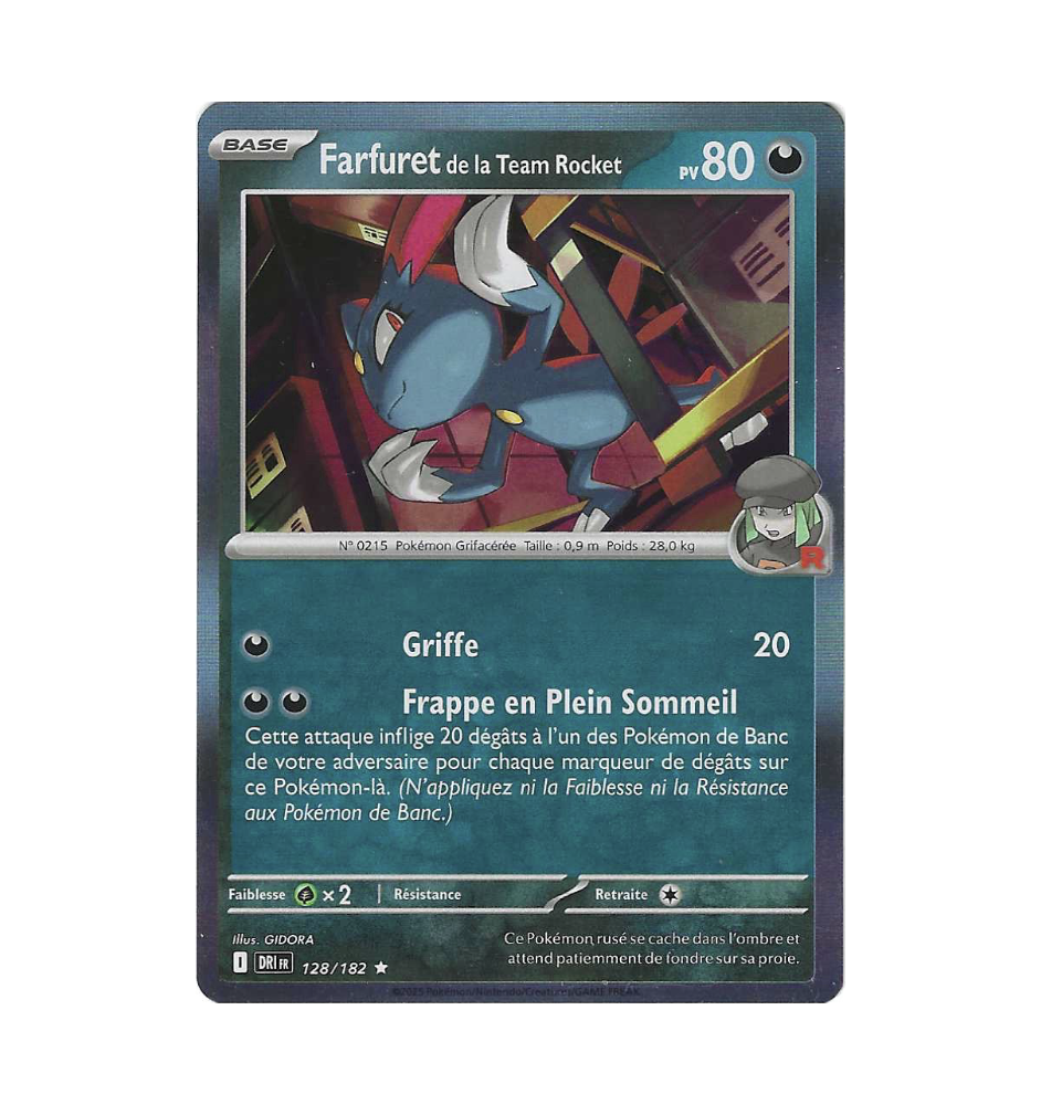 Farfuret De La Team Rocket 128/182 Holo