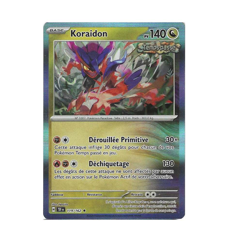 Koraidon 119/162 Holo