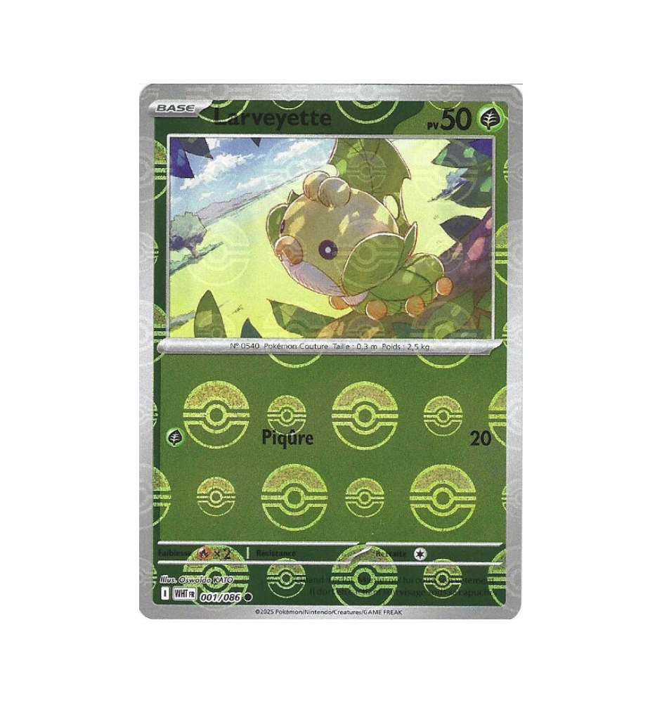 Larveyette 001/086 Pokeball