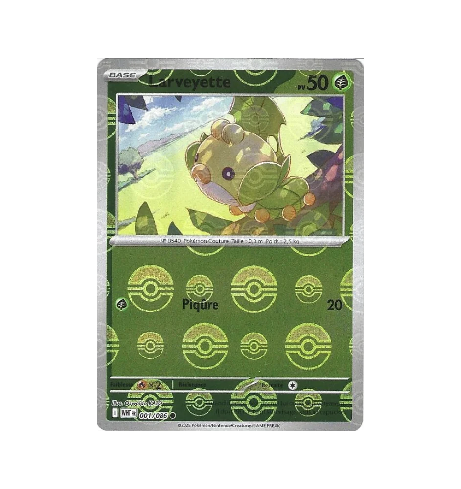 Larveyette 001/086 Pokeball