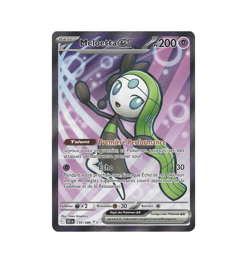 Meloetta Ex 159/086