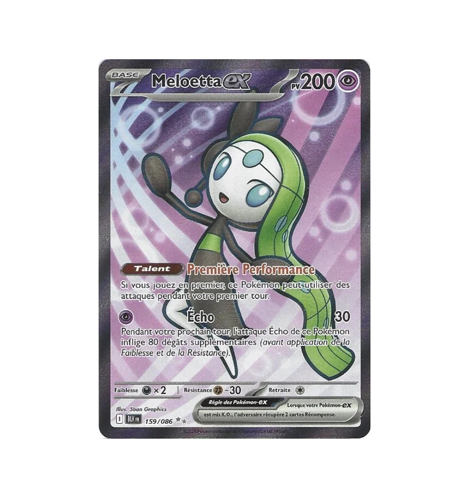 Meloetta Ex 159/086
