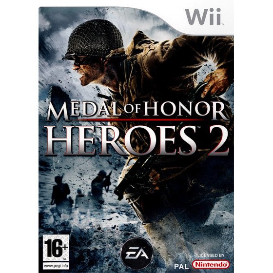 WII MEDAL OF HONOR HEROES 2...