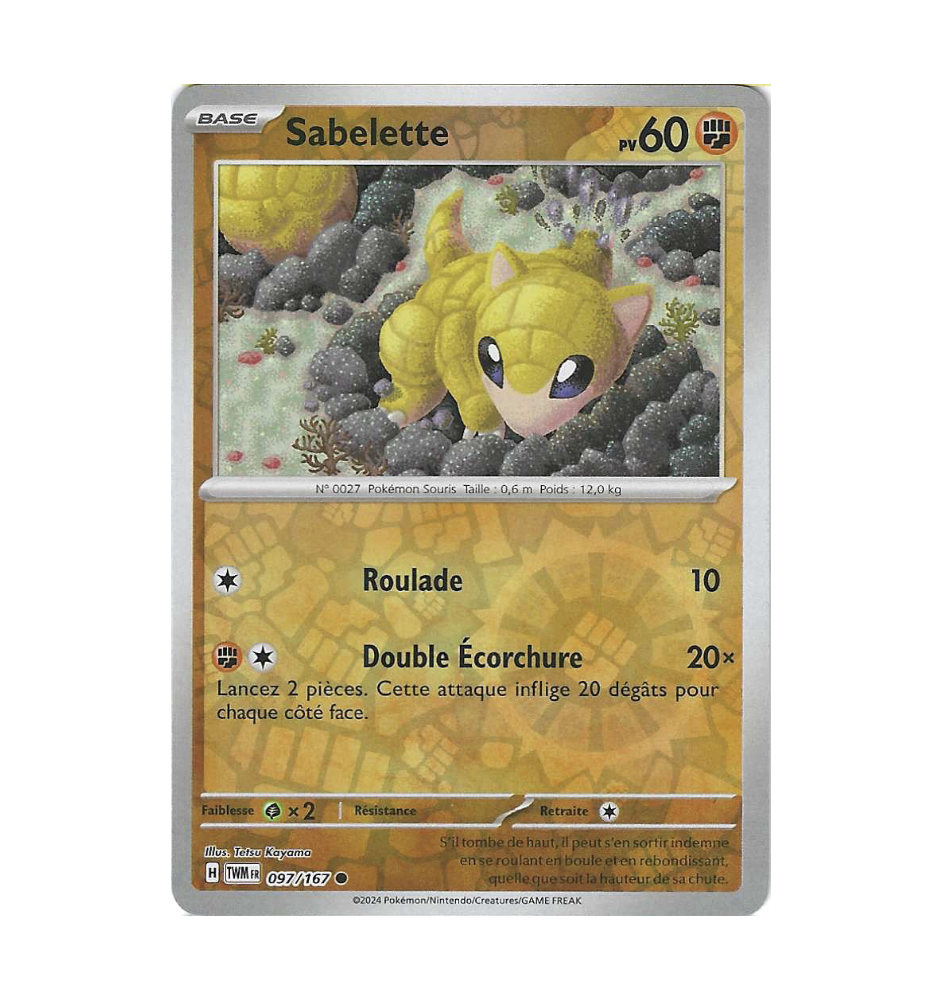 Sabelette 097/167 Reverse