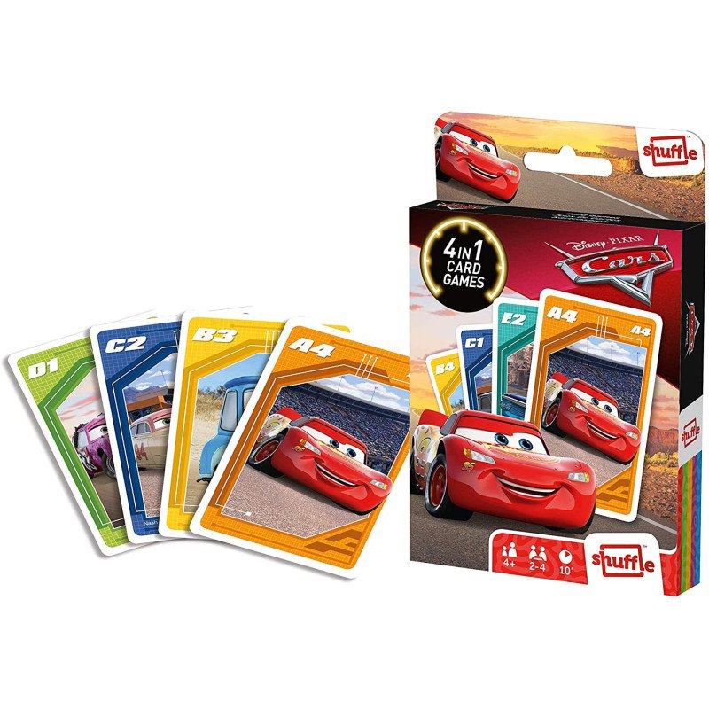 Jeu de Cartes Disney Cars