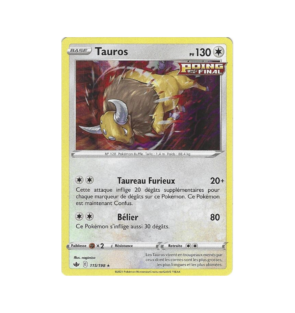 Tauros 115/198 Holo