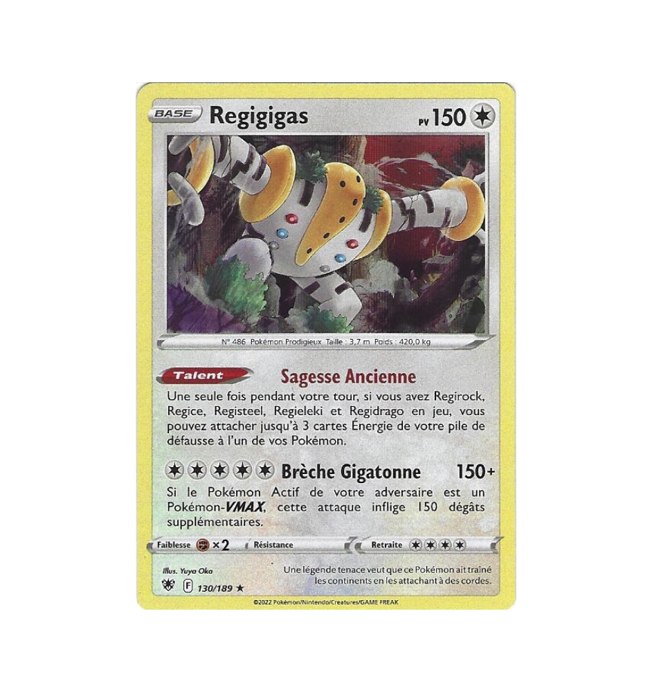 Regigigas 130/189 Holo
