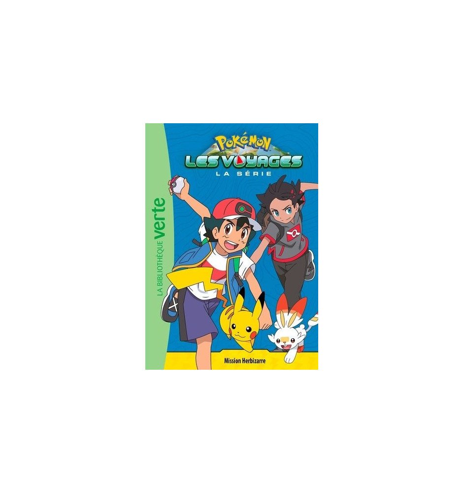 Pokemon bibliothèque verte Les voyages la série tome 2