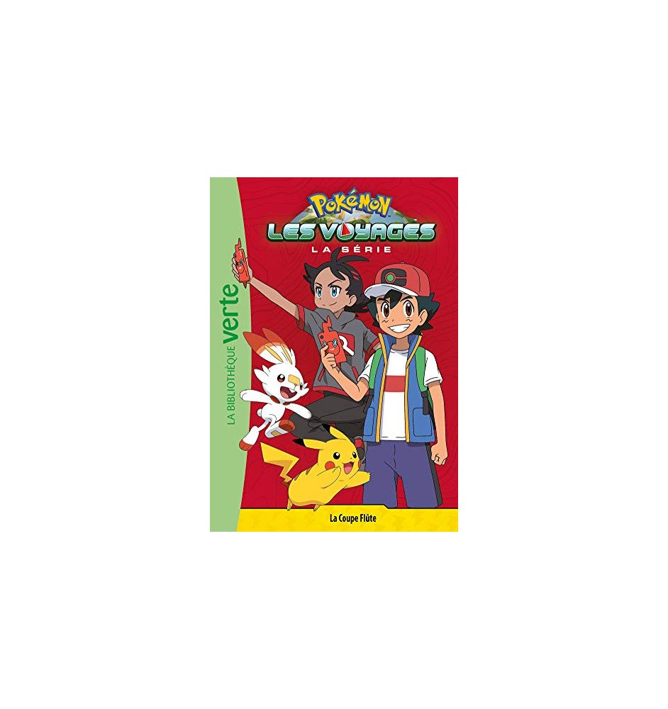 Pokemon bibliothèque verte Les voyages la série tome 4