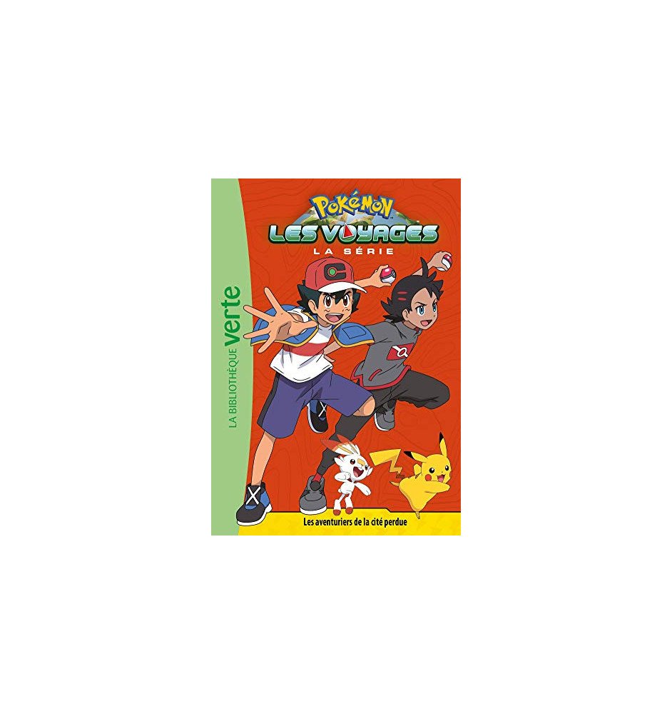 Pokemon bibliothèque verte Les voyages la série tome 7