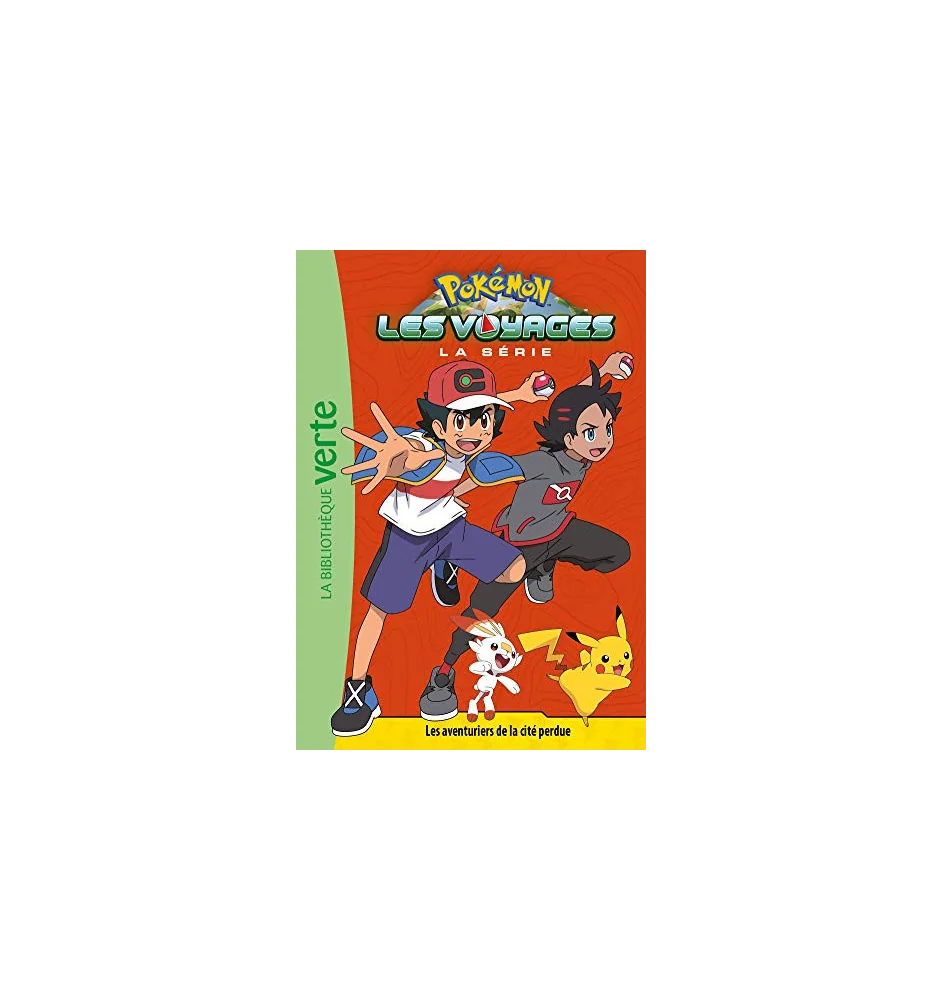 Pokemon bibliothèque verte Les voyages la série tome 7