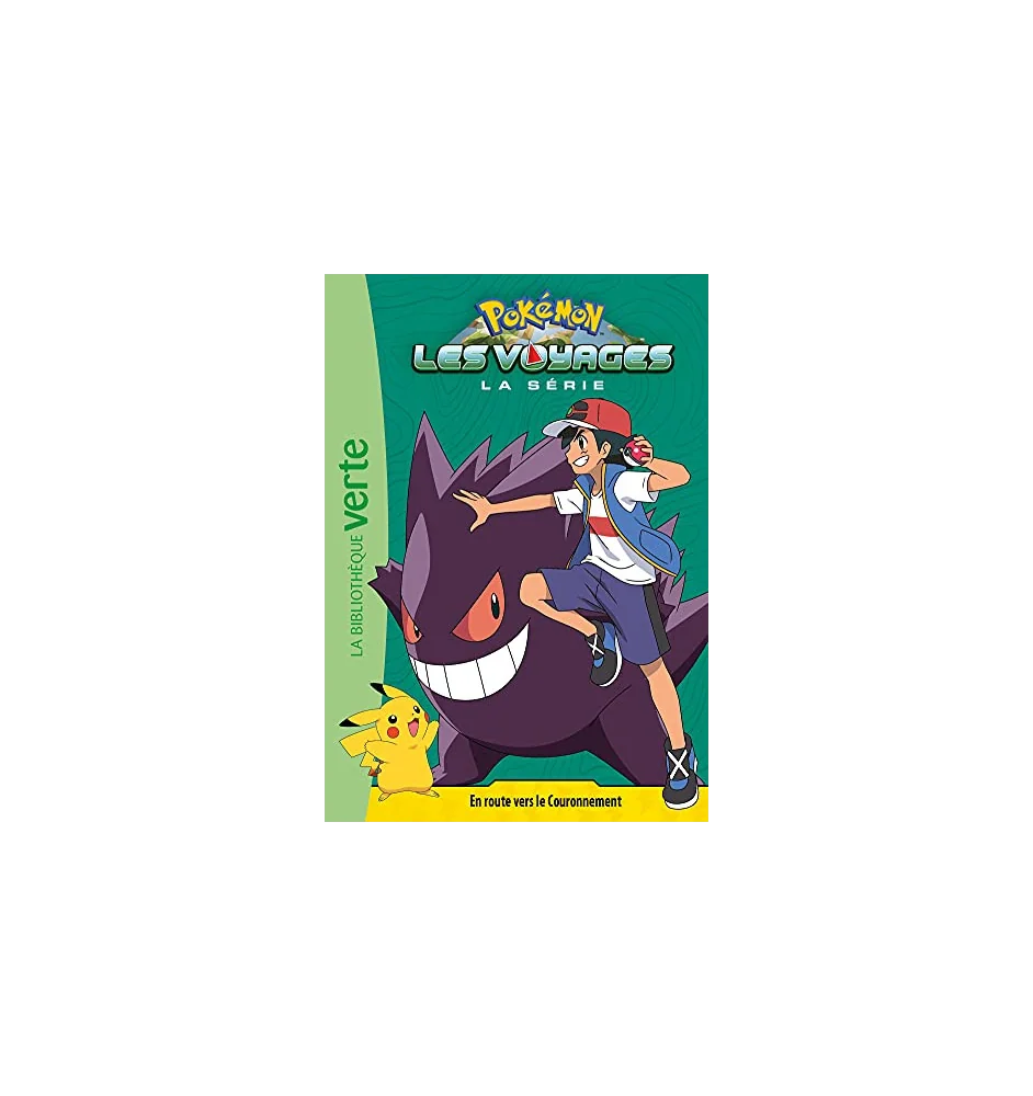 Pokemon bibliothèque verte Les voyages la série tome 8