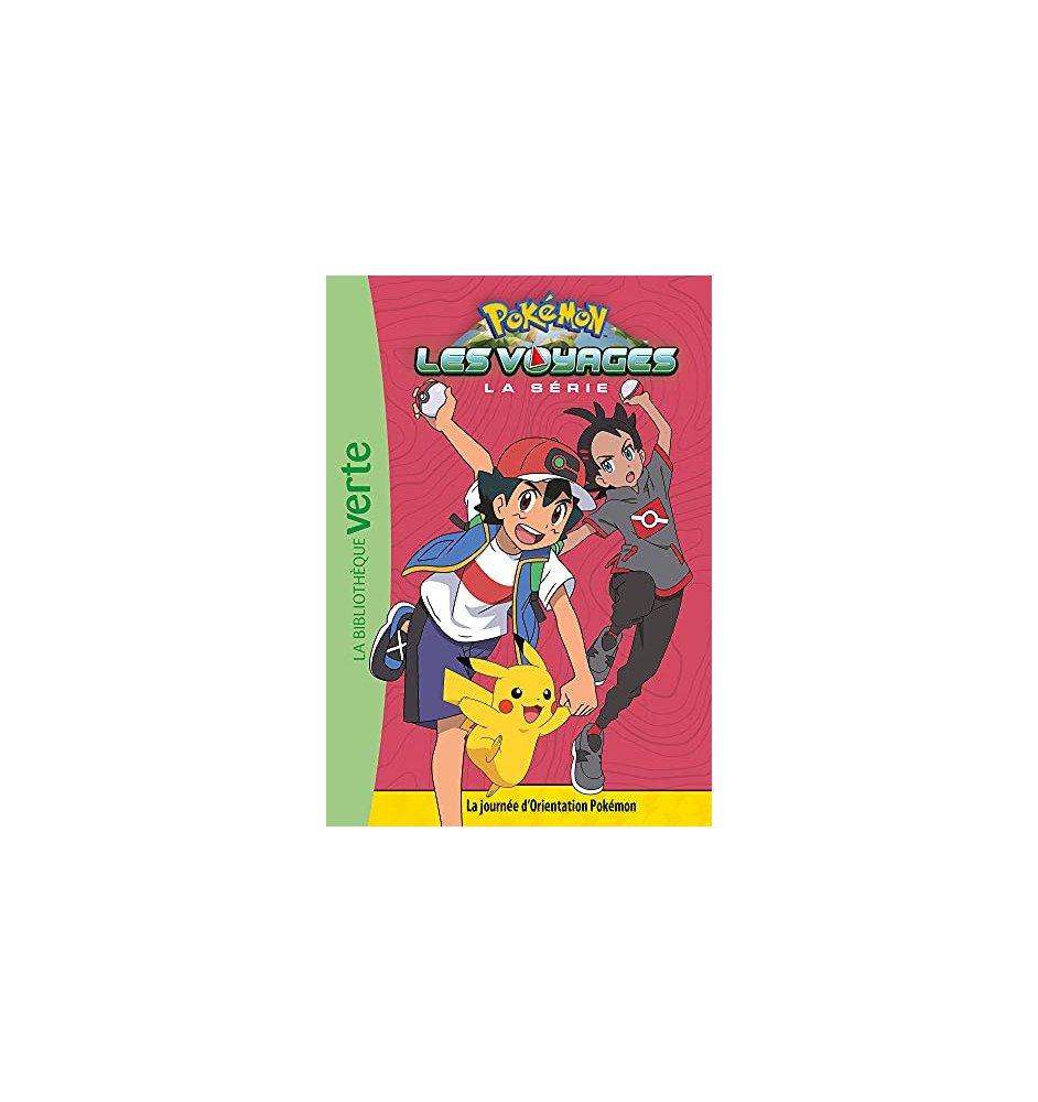Pokemon bibliothèque verte Les voyages la série tome 9