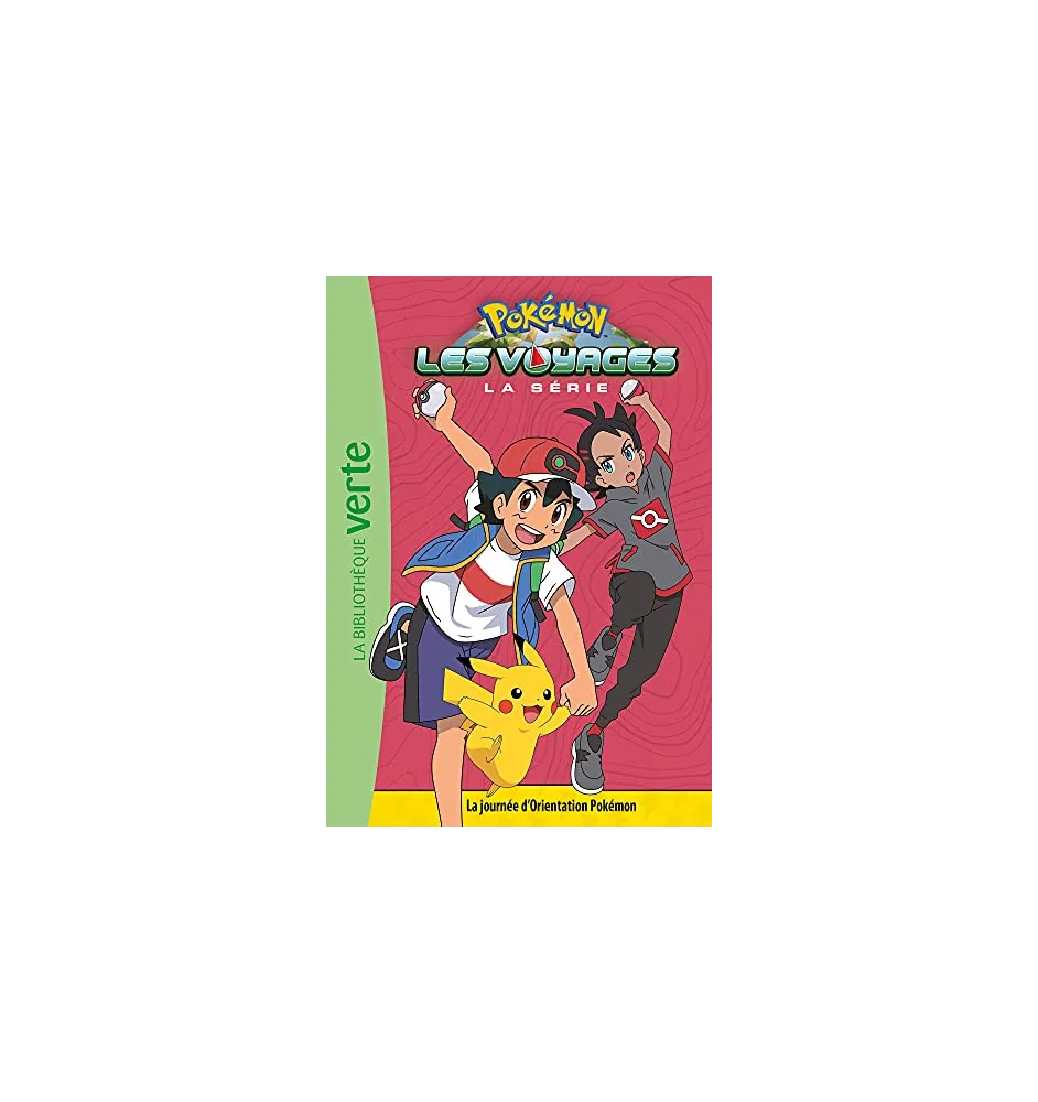 Pokemon bibliothèque verte Les voyages la série tome 9