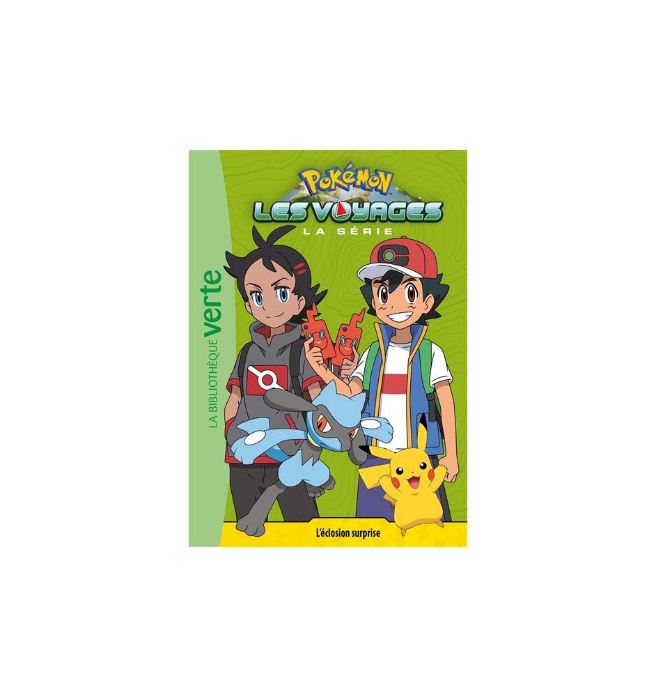 Pokemon bibliothèque verte Les voyages la série tome 10