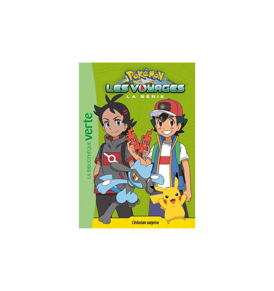 Pokemon bibliothèque verte Les voyages la série tome 10