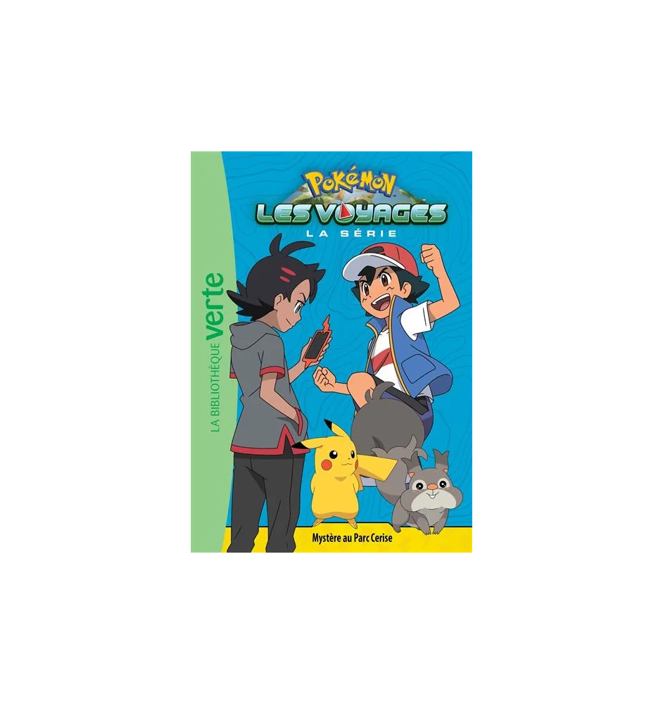 Pokemon bibliothèque verte Les voyages la série tome 11