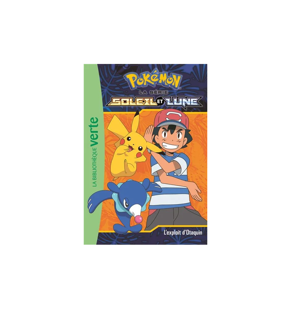 Pokemon bibliothèque verte Soleil et lune la série tome 5