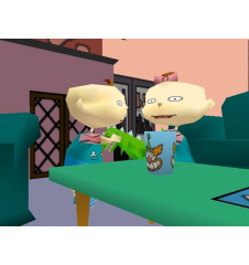 N64 Les razmoket La chasse aux trésors FR Loose