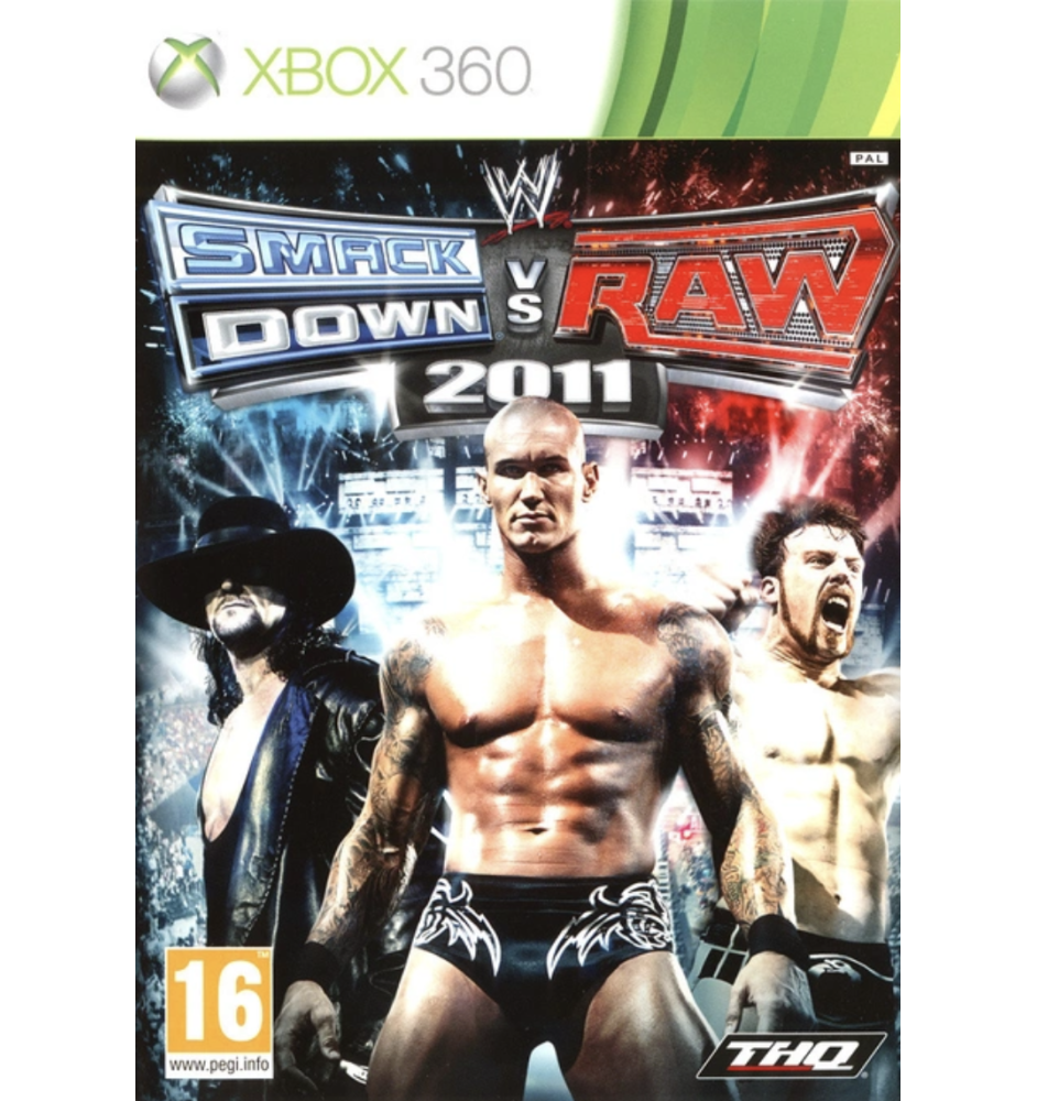 Xbox 360 Smack Down VS Raw 2011 cib