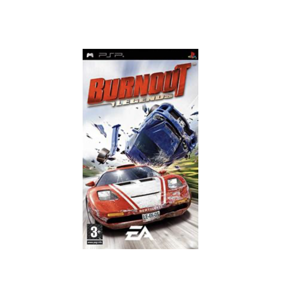 PSP Burnout Legends cib