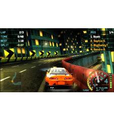 PSP Need for speed Underground Rivals Cib