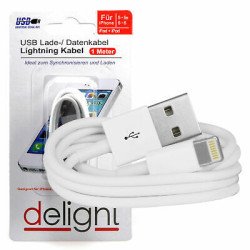 Cable Usb Pour Iphone 1m Delight Neuf