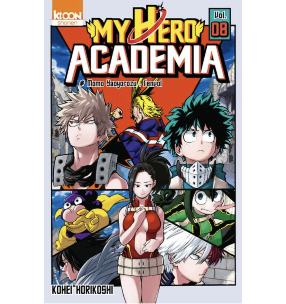 Manga My Hero Academia tome 8