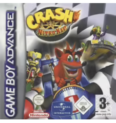 Game Boy Advance Crash Nitro Kart Loose Eur