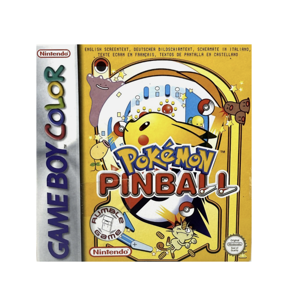 Game boy Color Pokemon Pinball loose Eur