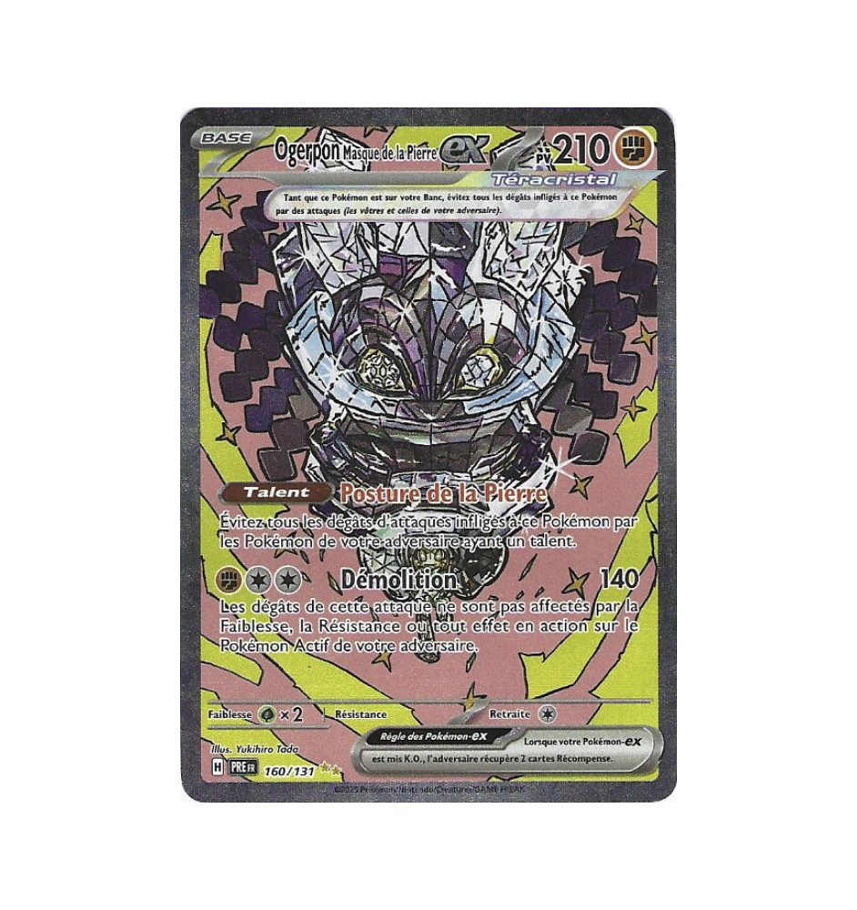 Ogerpon Masque De Pierre Ex 160/131