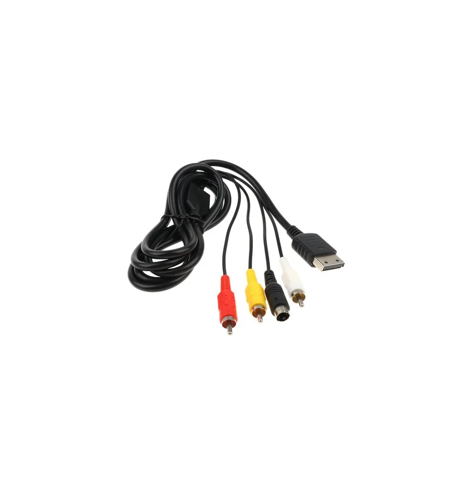 Cable Rca 1.8M Pour Sega Dreamcast neuf