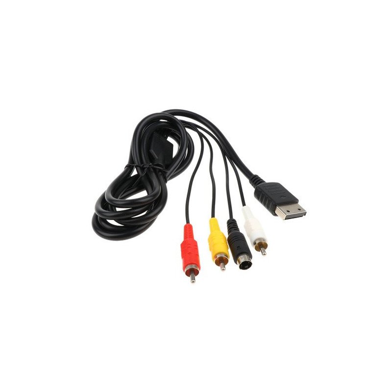 Cable Rca 1.8M Pour Sega Dreamcast