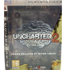 PS3 Uncharted 2 Among Thieves steelbook cib