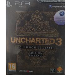 PS3 Uncharted 3 l'illusion de drake steelbook cib