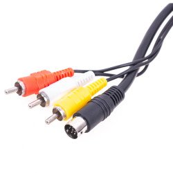 Cable Video Av / Peritel Pour Sega Megadrive 2 Neuf